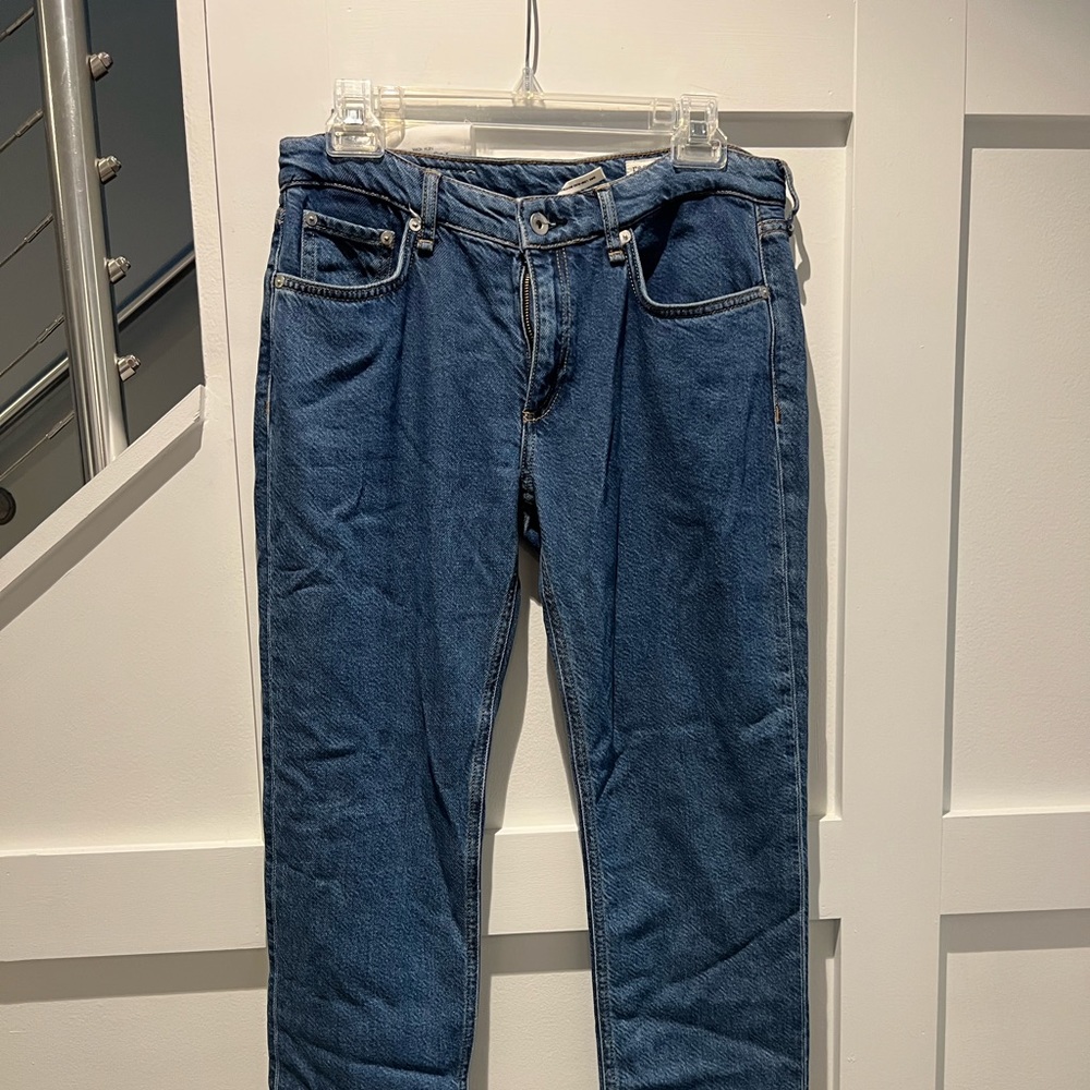 Rag & Bone size 27  feather weight denim. Low rise boyfriend-Dre.  New!